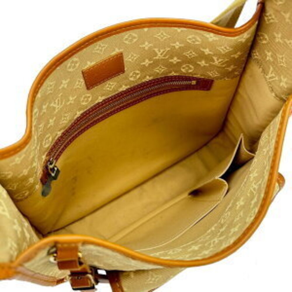 Louis Vuitton Marie Tan Monogram Beige leather crossbody Kate bag Besas